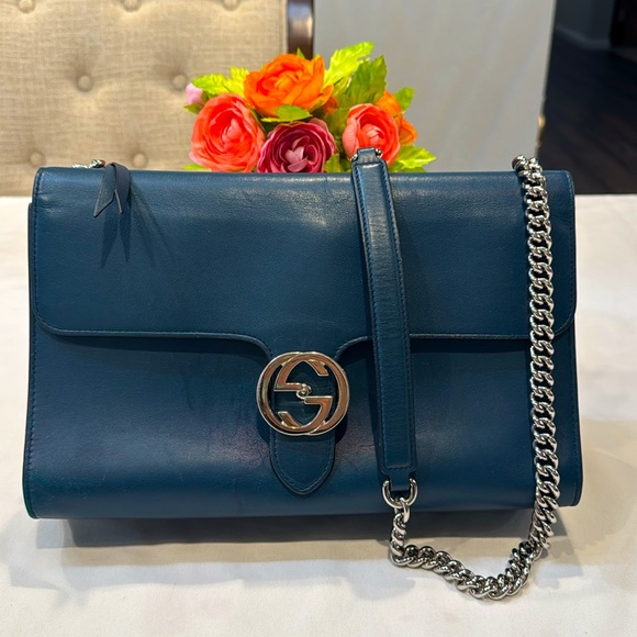 Authentic Gucci Interlocking Leather bag - Picture 1 of 16